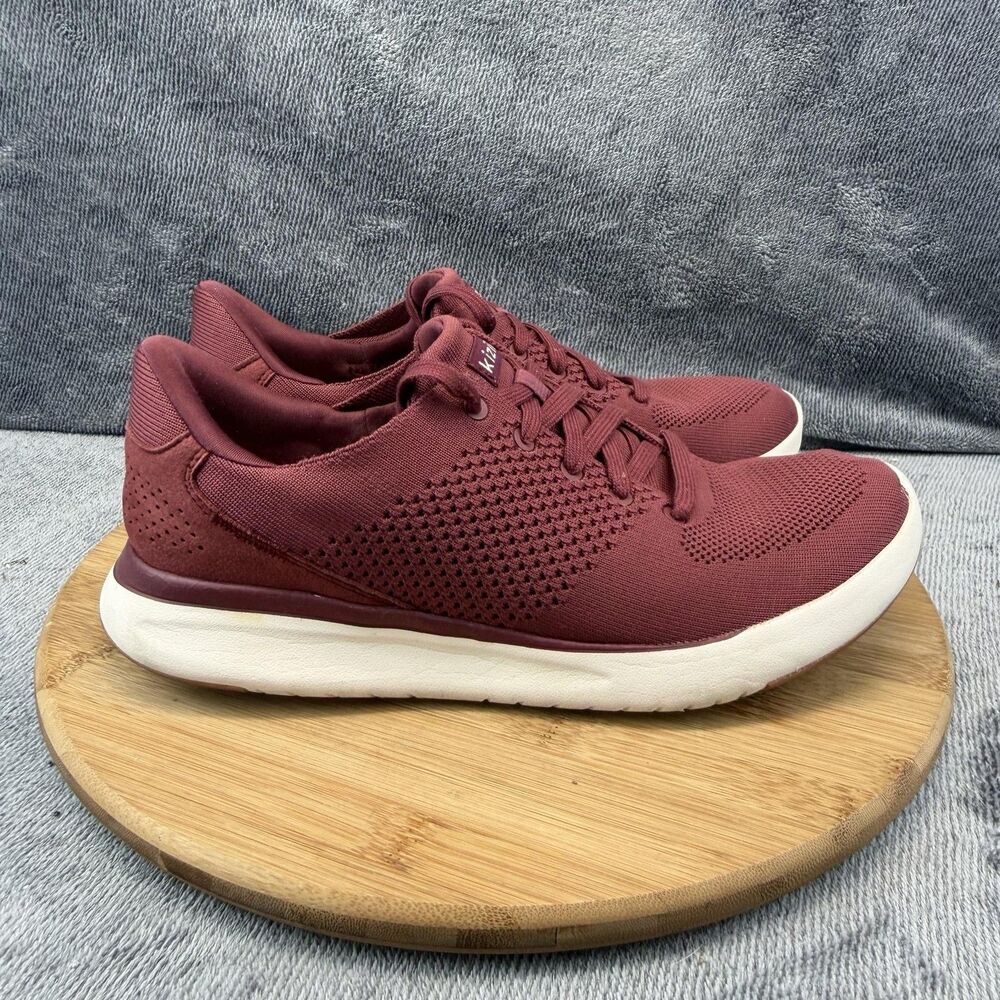 Kizik Mesh Shoes Mens Size 9 Red Athletic Walking Sneakers H2FC DLIMWN04-1D